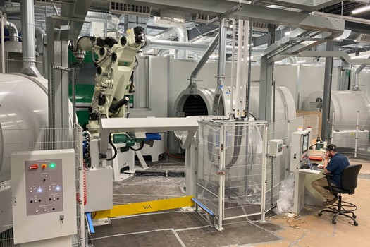 Doncasters' new shell line at its Groton facility 