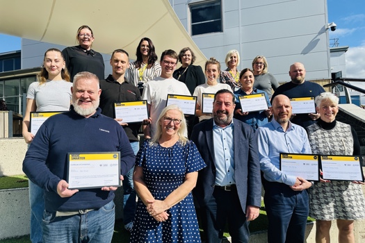 Graduates of Made Smarter North West's October 2025 Leading Digital Transformation programme 