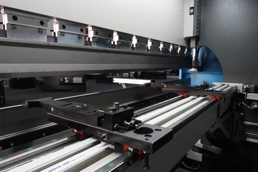 HACO's Optiform CNC press brake back gauge