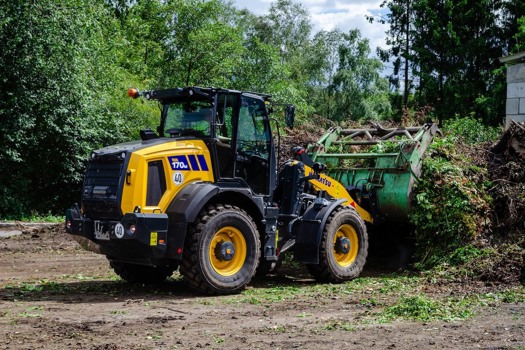 The WA170M 11 in action