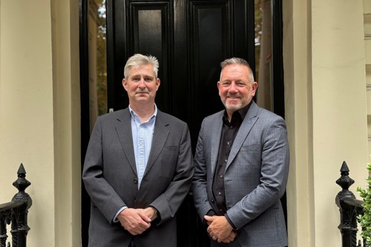 (L-R) James Selka, DL, CEO of the Manufacturing Technologies Association with John Robinson, Founder and CEO of The Quorum Principle