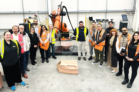 SME manufacturers at CNC Robotics for Made Smarter North West's 3D printing showcase