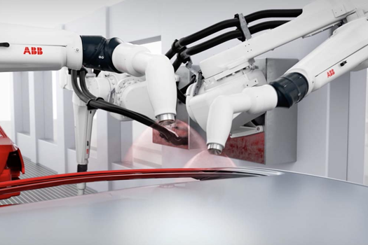 The digitally-enabled atomisers reduce paint usage by increasing the paint transfer to the vehicle body through less overspray