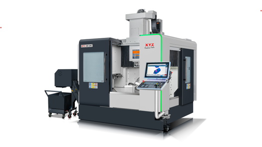 The XYZ 400 UMC aims to reduce set-up costs and offers the opportunity to be upscaled to perform 5 axis simultaneous machining